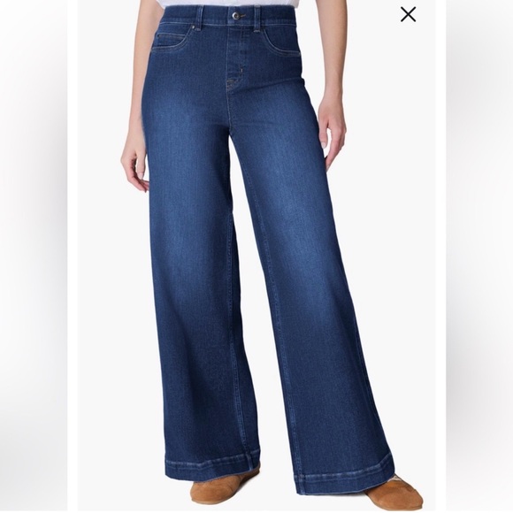 Spanx SPANXshape EveryWear™ Pull-On High Waist Wide Leg JeansSize 3X NWT